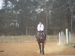 Ginny on Horseback